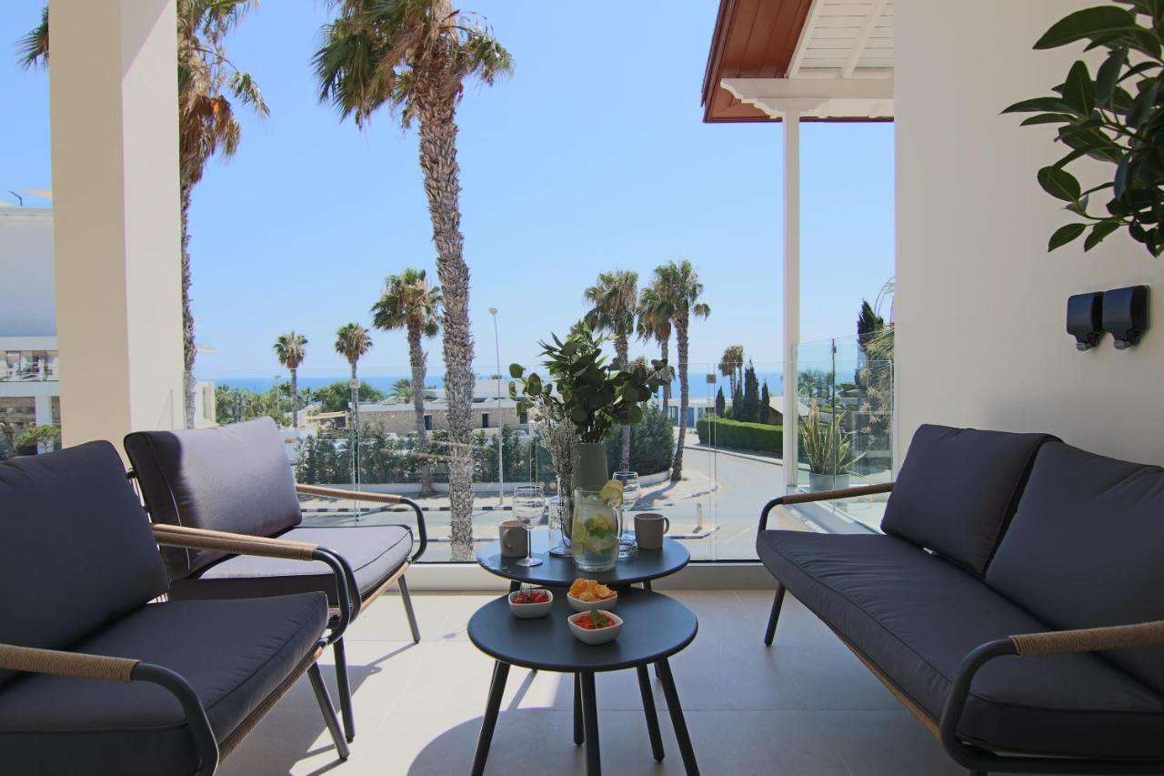 Phaedrus Living: Seaview Luxury Flat Limnaria 151 Apartment Paphos ภายนอก รูปภาพ